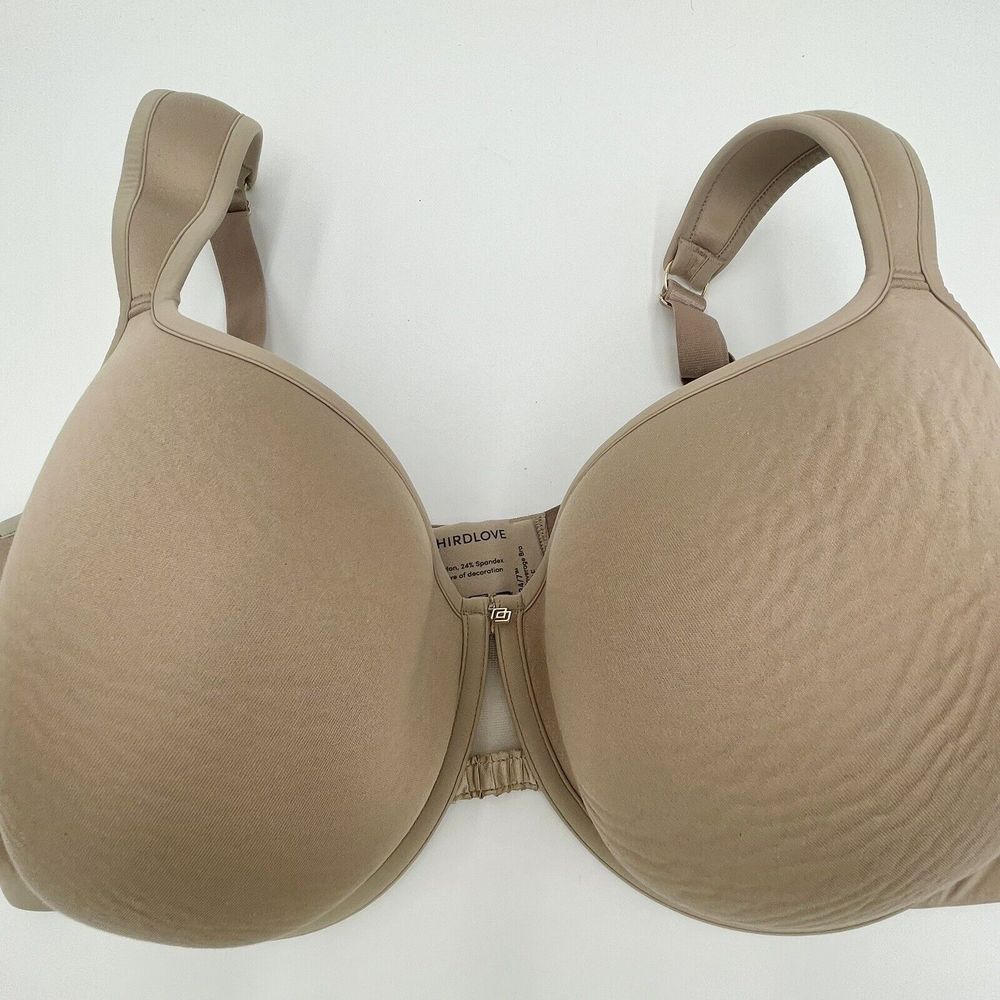 Thirdlove Underwire Bra Size 42F Taupe Classic Perfect Coverage Bra #1